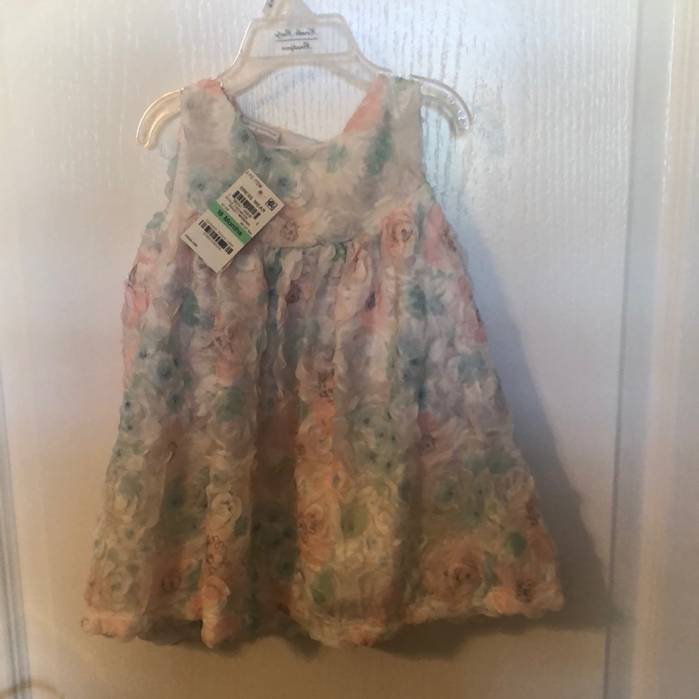 First Impressions floral baby dress